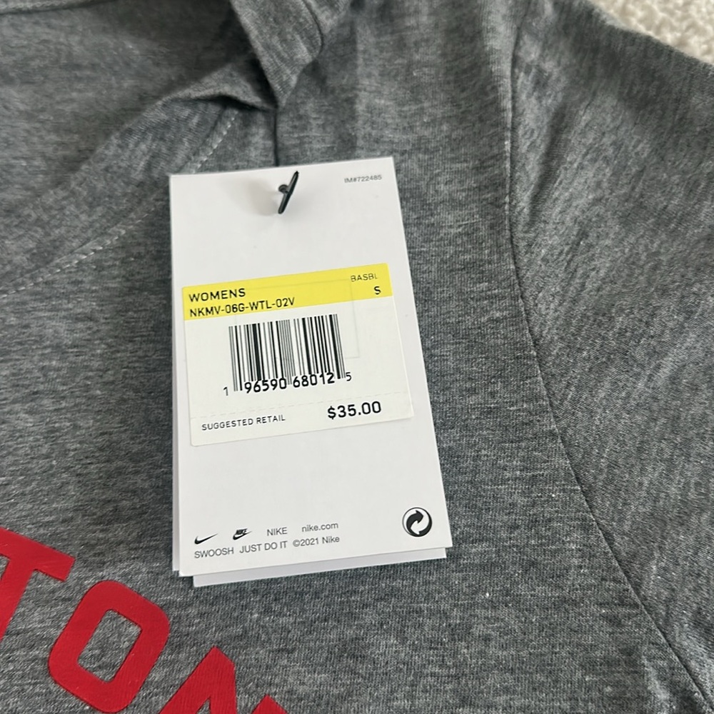 Women’s Nike Washington Nationals tshirt-new-size small - Picture 5 of 5
